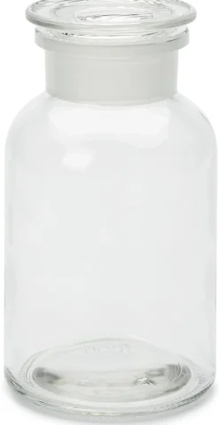 Vorratsflasche mit Glasstopfen