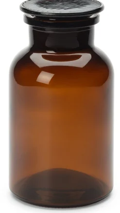 Vorratsflasche mit Glasstopfen