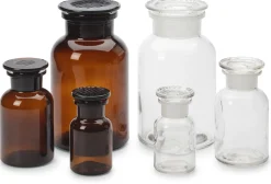Vorratsflasche mit Glasstopfen