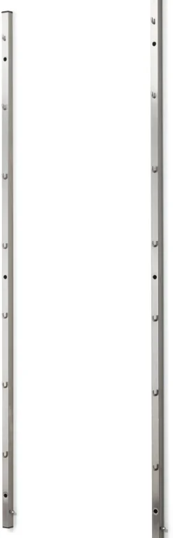 Wandhakenschiene zu Regalsystem Inox