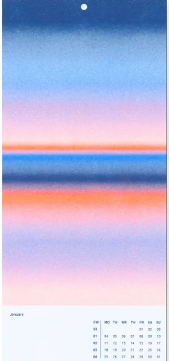 Wandkalender Riso