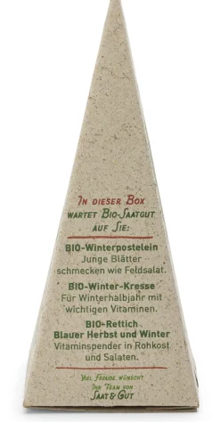 Weihnachtliche Saatguttüte Bio-Wintergemüse
