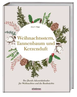 Weihnachtsstern, Tannenbaum und Kerzenduft