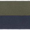 Wollschal, Blau-Oliv-Rot