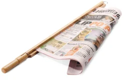 Zeitungshalter Buchenholz