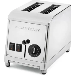 Zweischacht-Toaster Edelstahl